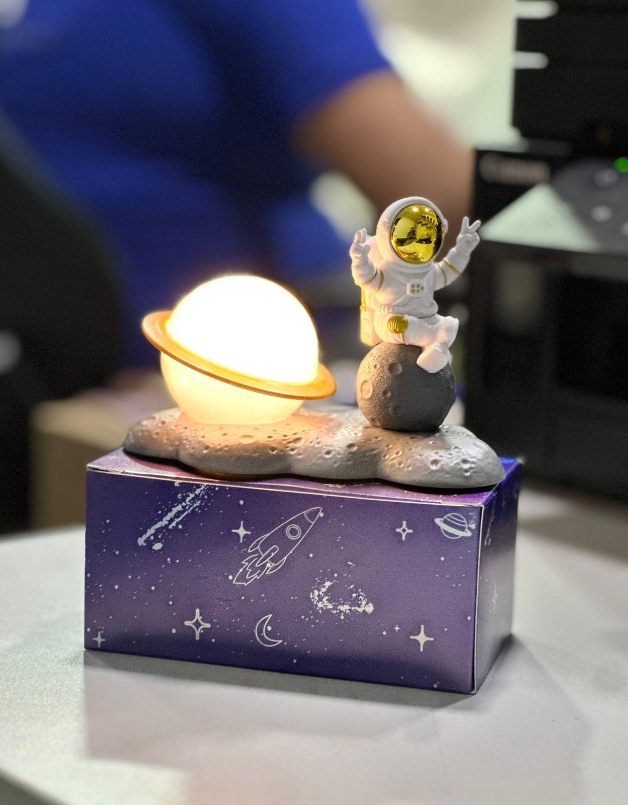 Miniatura 2 de Lampara Astronauta Nube